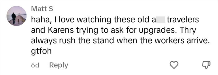 "Considers It Stealing": Woman Shares Why Flights Don't Give Out First-Class Upgrades "Considers It Stealing": Woman Shares Why Flights Don't Give Out First-Class Upgrades