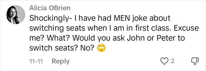 "Considers It Stealing": Woman Shares Why Flights Don't Give Out First-Class Upgrades "Considers It Stealing": Woman Shares Why Flights Don't Give Out First-Class Upgrades