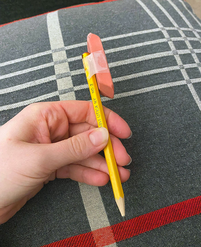 My Dad's Most "Dad Solution" To This Run Down Eraser