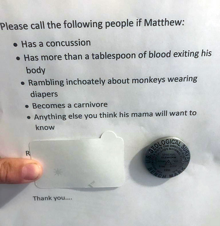 My Best Friend/Roommate Got Into A Bike Accident (Is All Okay Now), And We Called His Mom After We Got Home From The Hospital. When She Came Over To See Him, This Was Left On Our Fridge