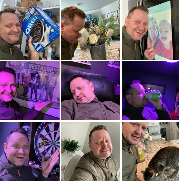 I’m On Vacation For A Week And Asked My Neighbor To Go Check On Our Cat. He Checked On More Than That