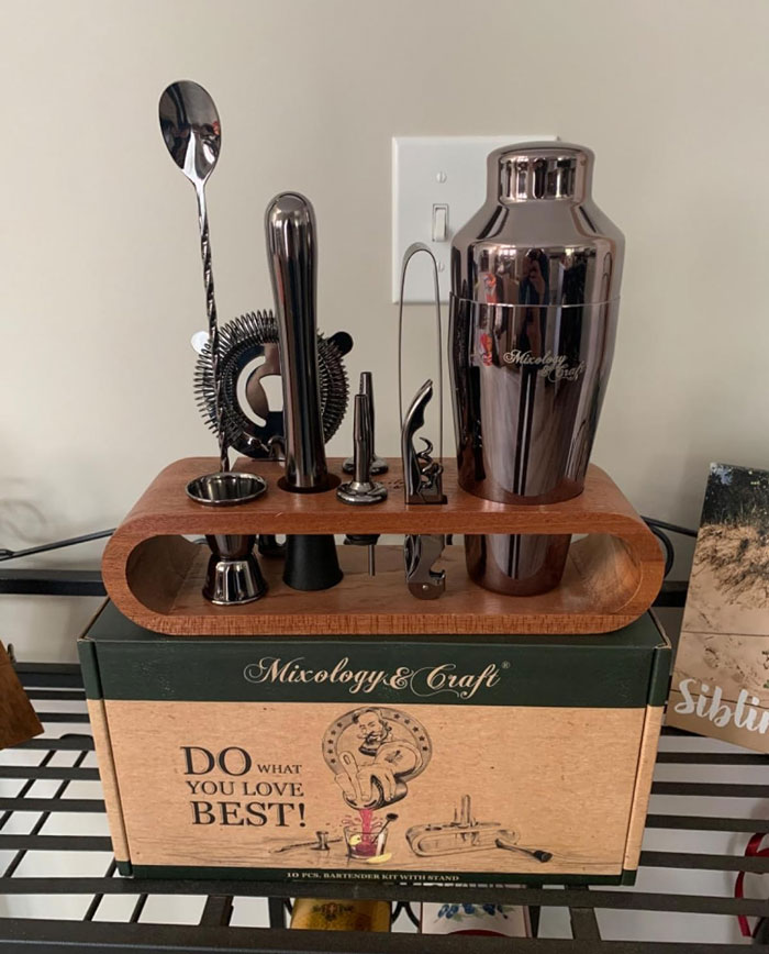  Mixology Bartender Kit : That'll Make Them The Coolest Mixology Maestro At Every Party, Perfect For Housewarming, Birthdays, Or Just Because They Love A Well-Crafted Cocktail.