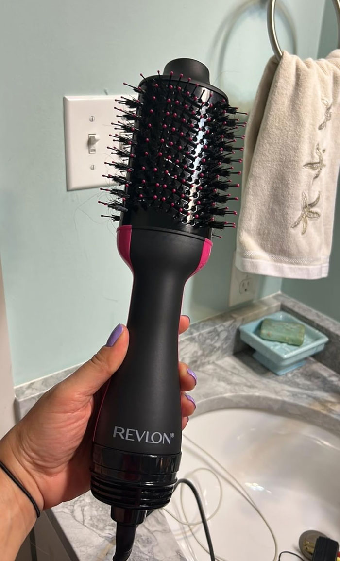  Revlon One Step Volumizer : A Two-In-One Hair Tool That's Basically Like Gifting A Personal Hair Stylist Because Who Doesn't Want Salon-Style Blowouts At Home With Half The Heat Damage?