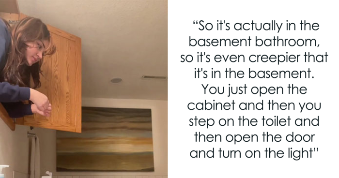 People Urge Woman To Call The Police Upon Discovering Secret Room Painted With Kids’ Handprints