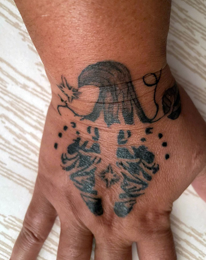 My Mother-In-Law Got A Tattoo Of My Baby's Footprints