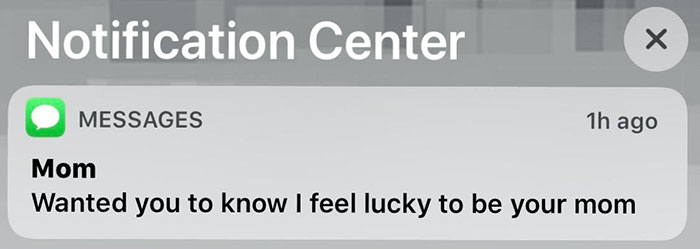 Today, My Mom Texted Me This During My Art Class