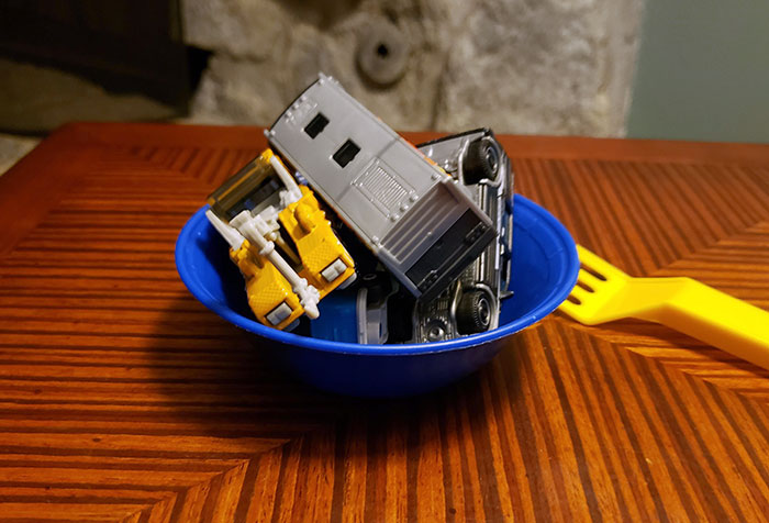 Fellas, Don't Be Jealous, But My 3-Year-Old Made Me A Car Soup Today. 10/10 Would Order Again