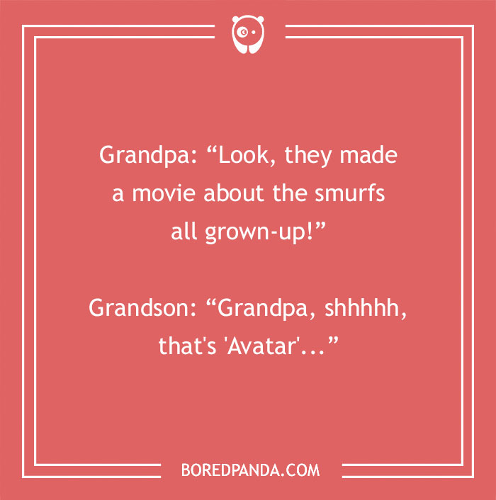 Joke about grandparents