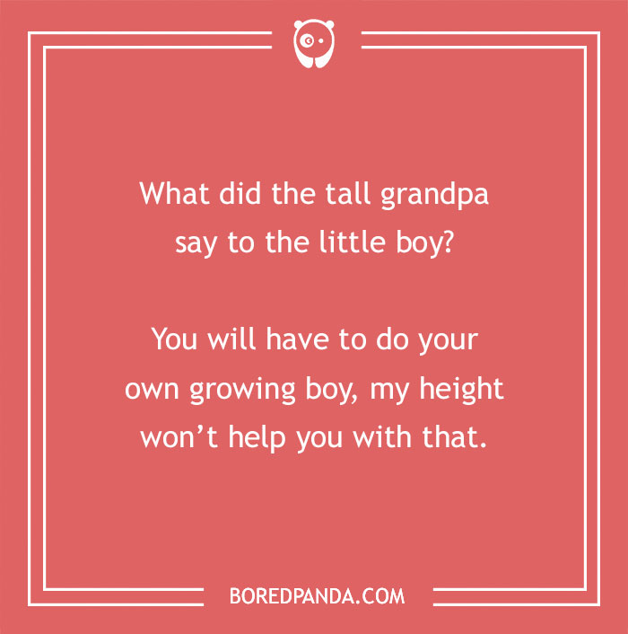 Joke about grandparents