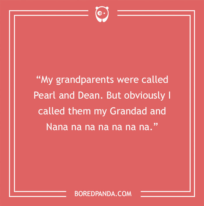Joke about grandparents