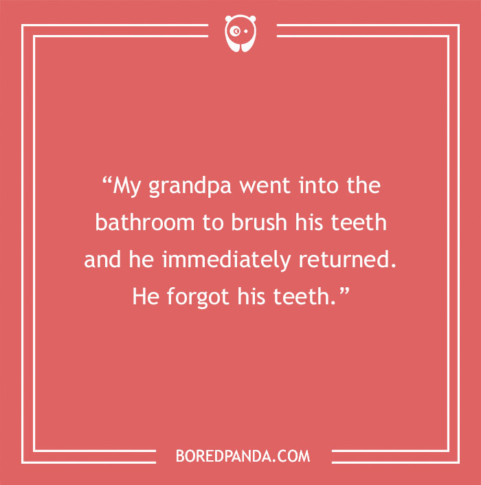 Joke about grandparents