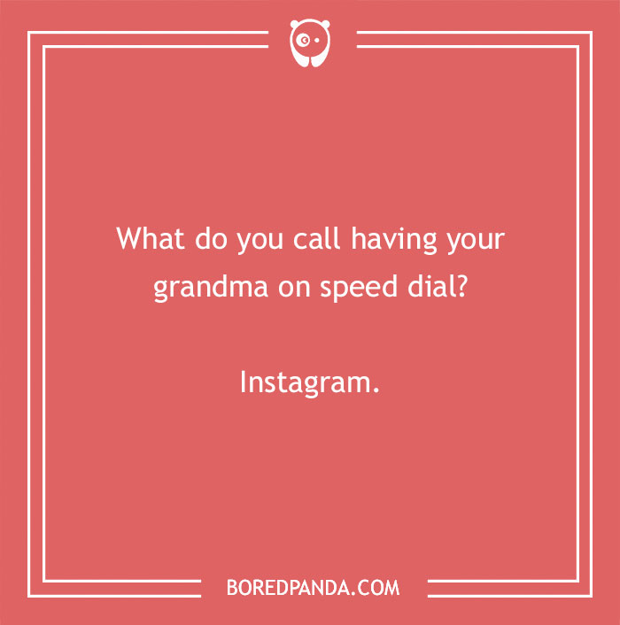 Joke about grandparents
