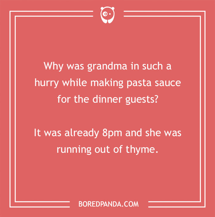 Joke about grandparents