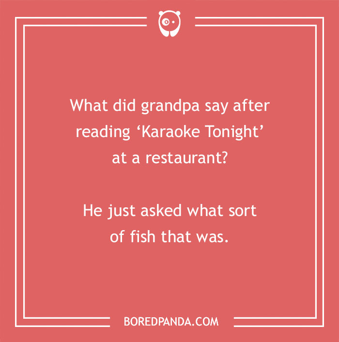 Joke about grandparents