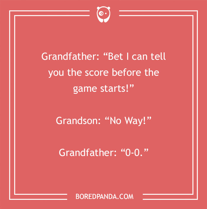 Joke about grandparents