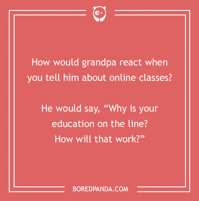 Joke about grandparents
