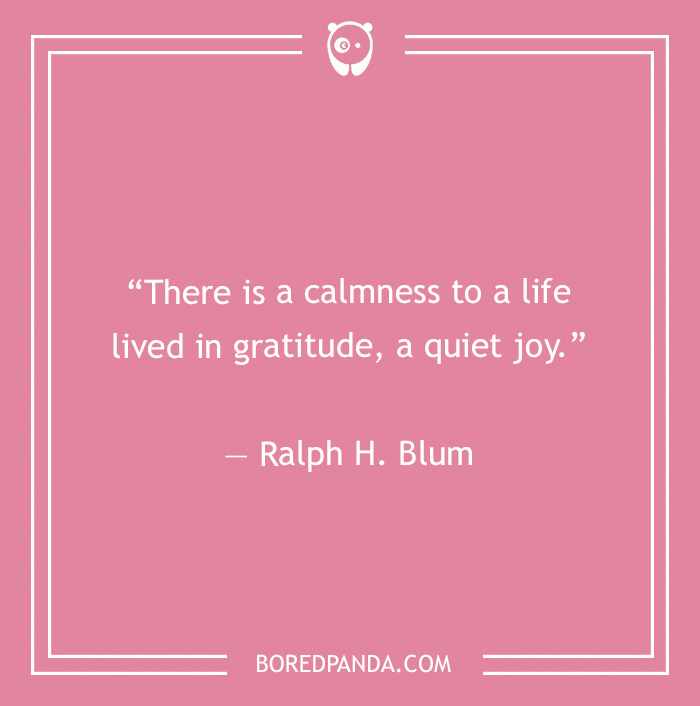 Ralph H. Blum quote on calmnes  - 3