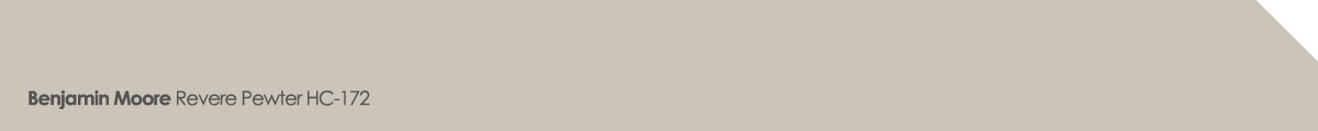 Benjamin Moore Revere Pewter HC-172
