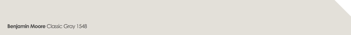 Benjamin Moore Classic Gray 1548