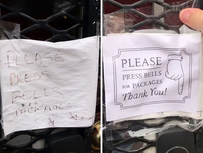 Guy Goes Around NYC Redesigning Fliers For People, Making Them Way More Appealing For Free Guy Goes Around NYC Redesigning Fliers For People, Making Them Way More Appealing For Free