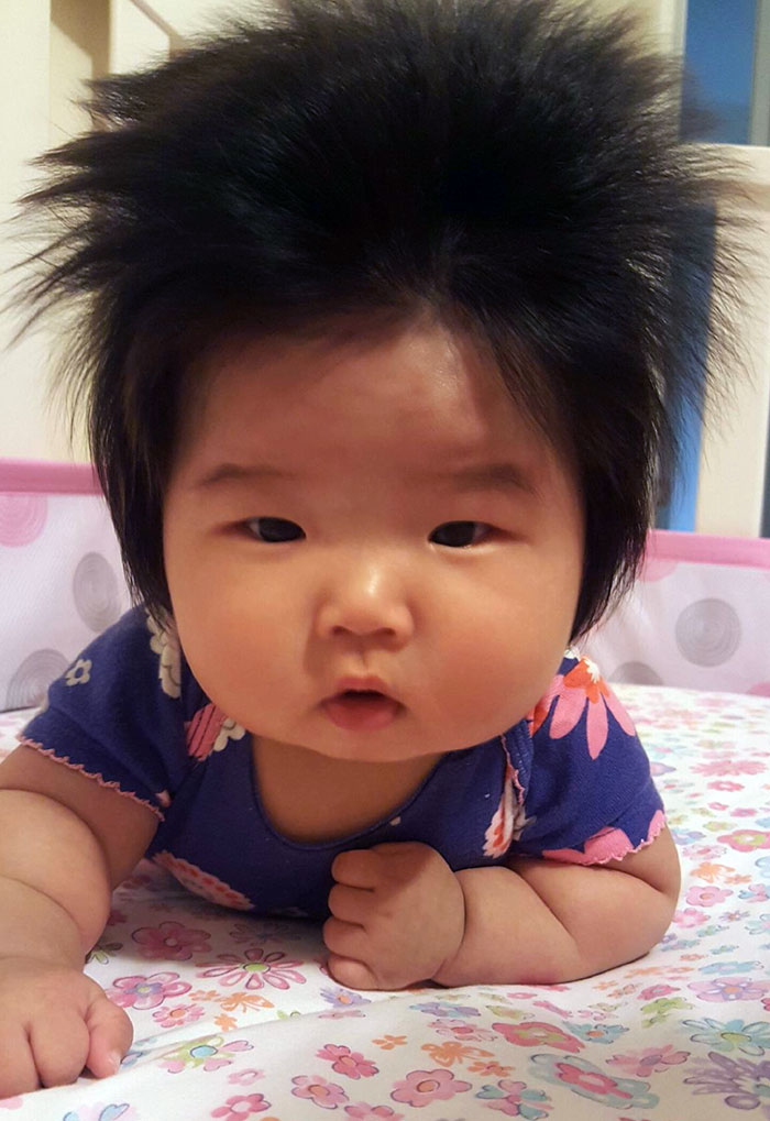 Crazy Baby Hair