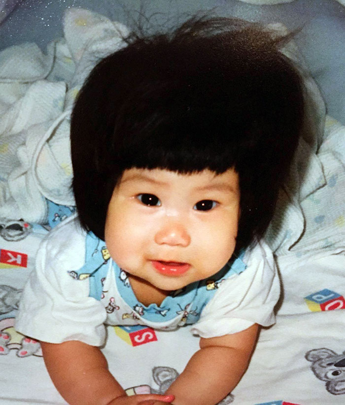 This Was My Real Baby Hair. Not A Wig
