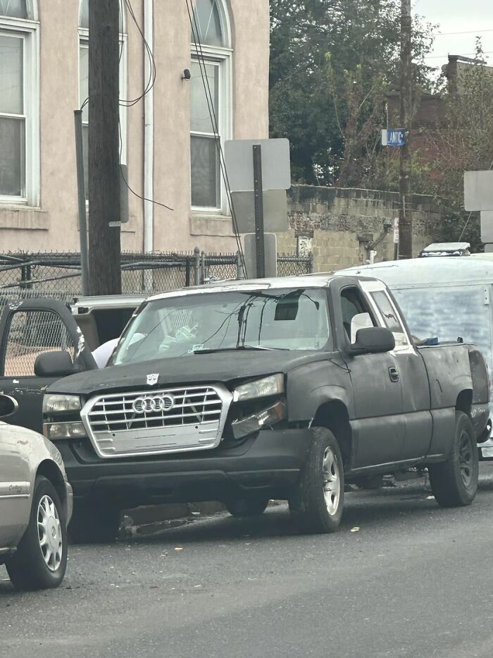 Hey Its One Of Those Audi Decepticon Trucks