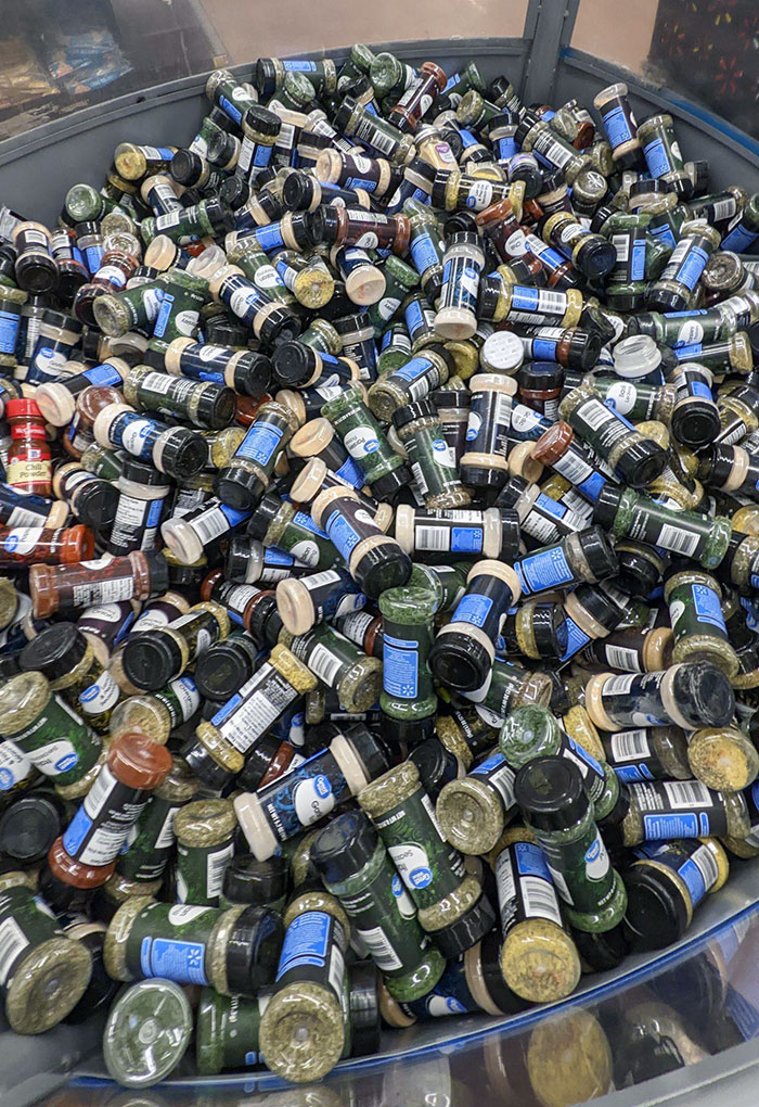 Walmart In My City Has Their Spices All In A Big Bin. Good Luck Finding What You Need