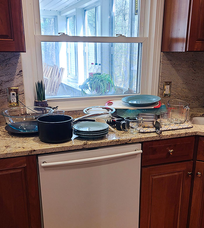 I Asked My Daughter To Take Out The Clean Dishes From The Dishwasher