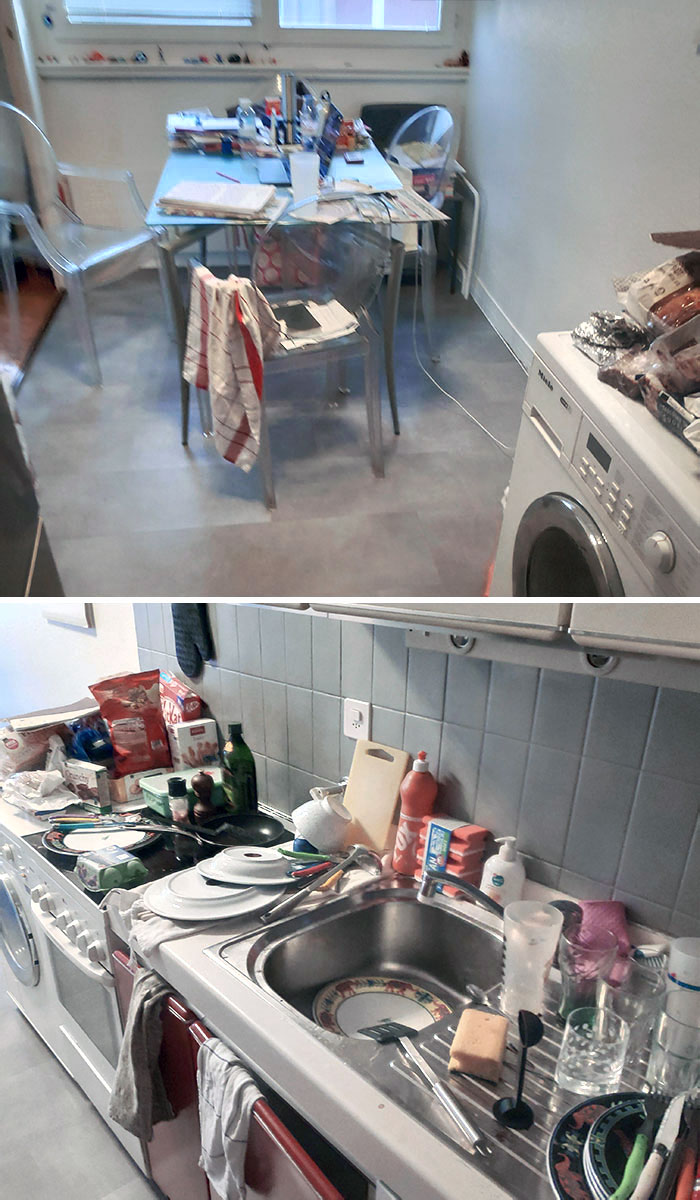 This Is The Act Of One Person. My Roommate