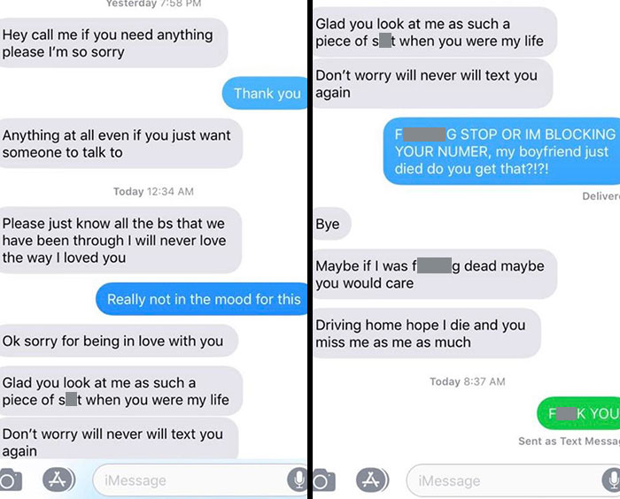 A Facebook Friend Had Her BF Pass Away Recently, And She Shared This Experience From A "Nice Guy"
