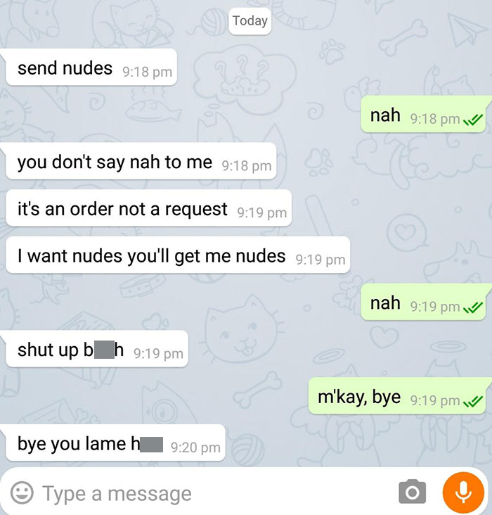 "It's An Order, Not A Request", How Sweet