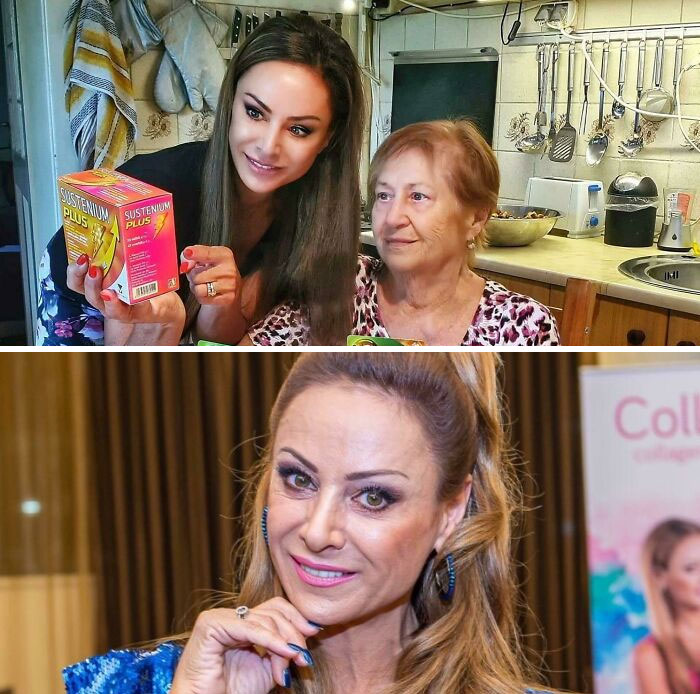 Her Promo Pic On Social Media vs. Photo From Her Promo Event