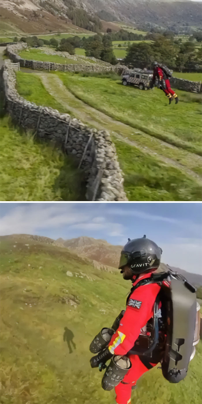 Paramedics In Jet Packs For Hard-To-Reach Terrain In The U.k