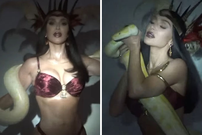 Salma Hayek Applauds Kim Kardashian&rsquo;s Recreation Of Her Iconic Vampire Character