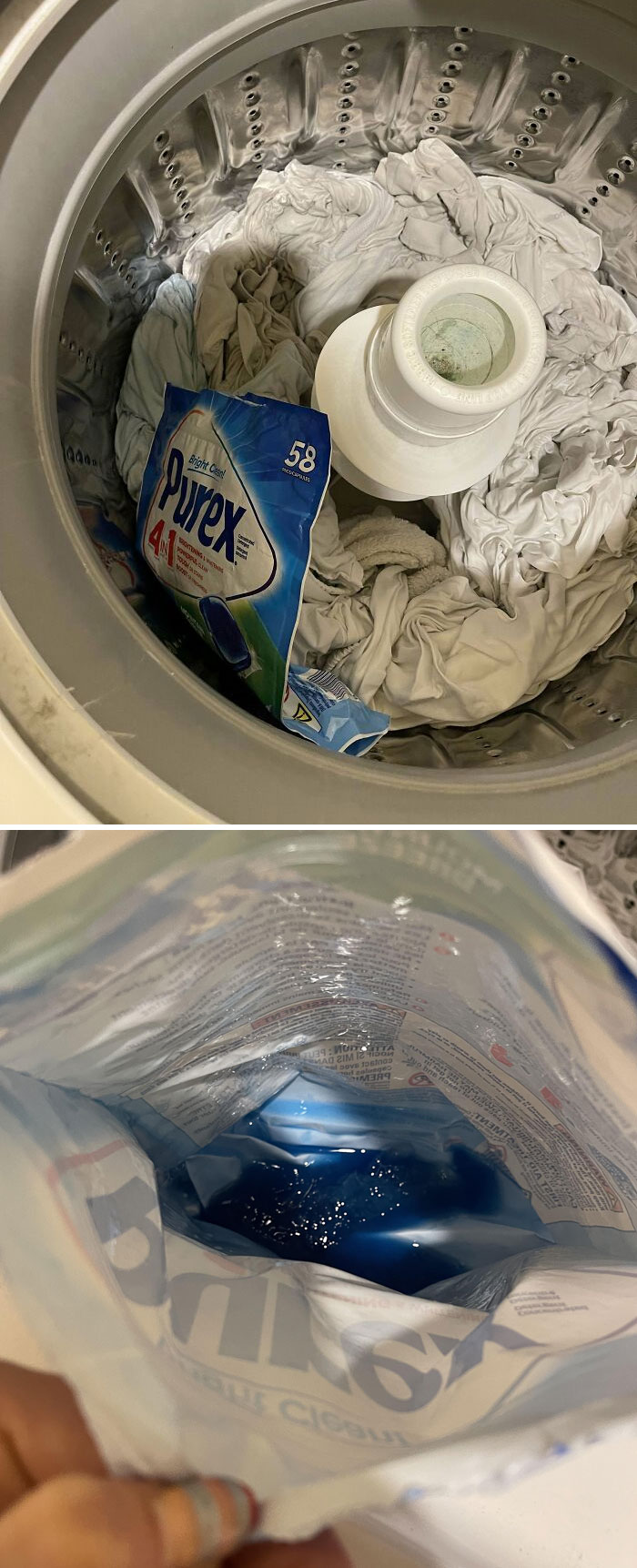 When Your Husband Does The Laundry. Those Used To Be Pacs