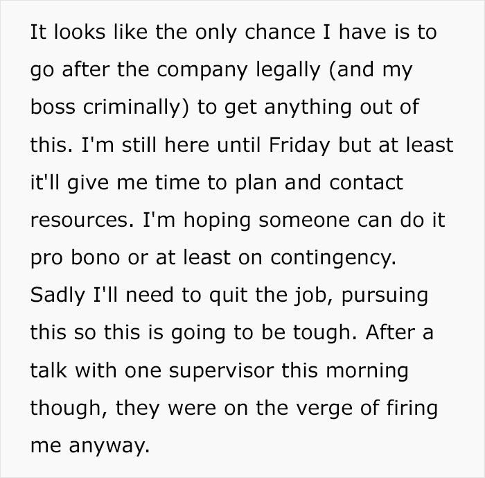 Employee At A Loss On What To Do After Boss Leaves Him Stranded During A Snowstorm