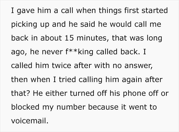 Employee At A Loss On What To Do After Boss Leaves Him Stranded During A Snowstorm