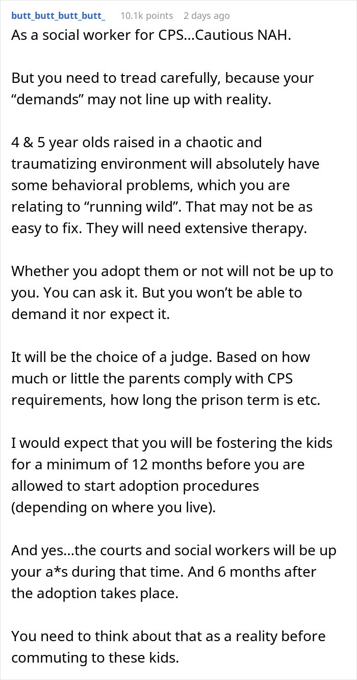 &ldquo;AITA For Telling My Wife We Can Adopt Her Nephews But Not Her Niece?&rdquo;