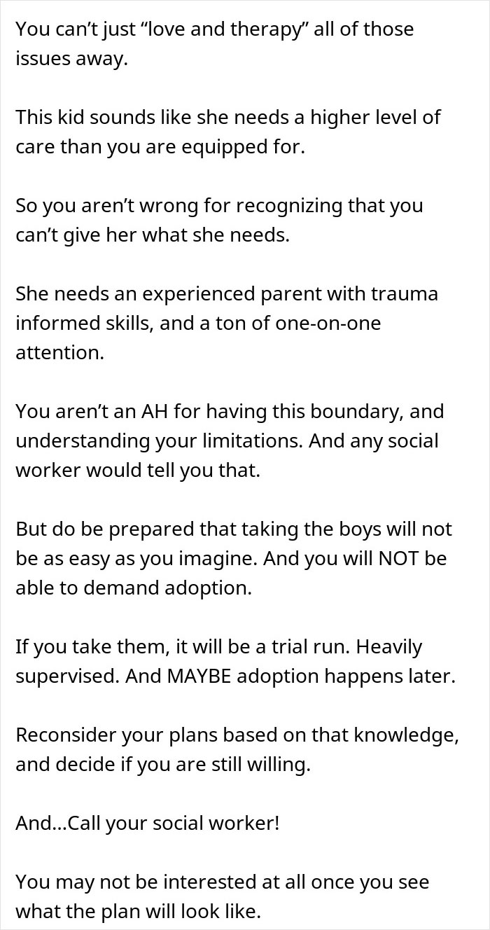 &ldquo;AITA For Telling My Wife We Can Adopt Her Nephews But Not Her Niece?&rdquo;