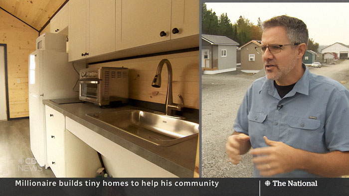 Millionaire Builds 99 “Tiny Homes” In Canada To Reduce Homelessness And “Empower” Residents Millionaire Builds 99 “Tiny Homes” In Canada To Reduce Homelessness And “Empower” Residents