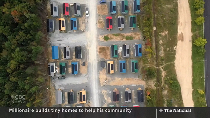 Millionaire Builds 99 “Tiny Homes” In Canada To Reduce Homelessness And “Empower” Residents Millionaire Builds 99 “Tiny Homes” In Canada To Reduce Homelessness And “Empower” Residents