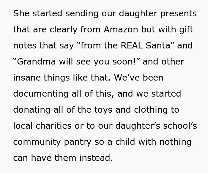 MIL Tells Granddaughter Santa “Isn’t Real”, Gets Arrested After Things Escalate MIL Tells Granddaughter Santa “Isn’t Real”, Gets Arrested After Things Escalate