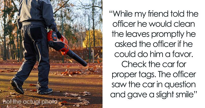 Neighbor Calls Police Because Of A Few Leaves, Regrets It After This Guy Gets Revenge