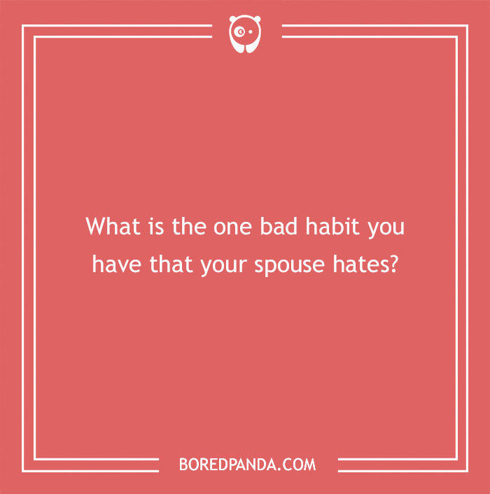 Question for newlyweds