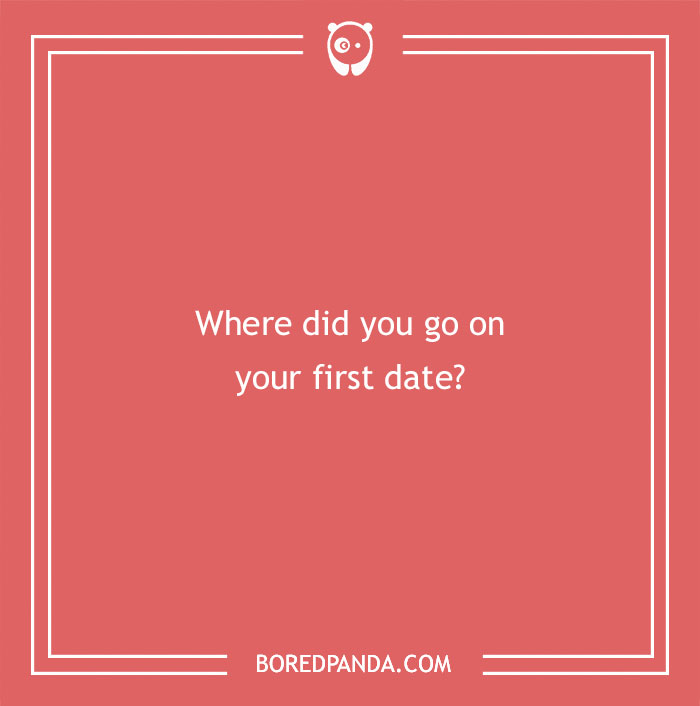 Question for newlyweds