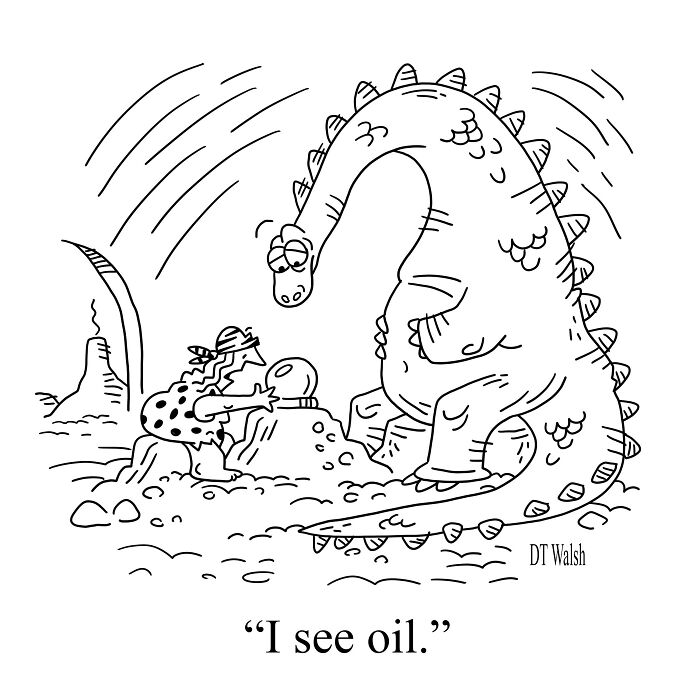 A Single-Panel Comic About A Future Teller