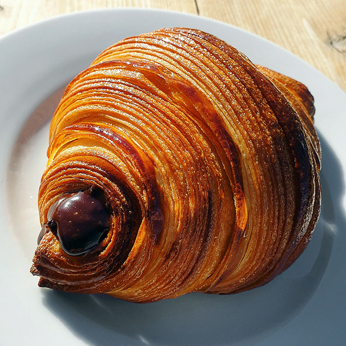 Homemade Chocolate Butter Croissant