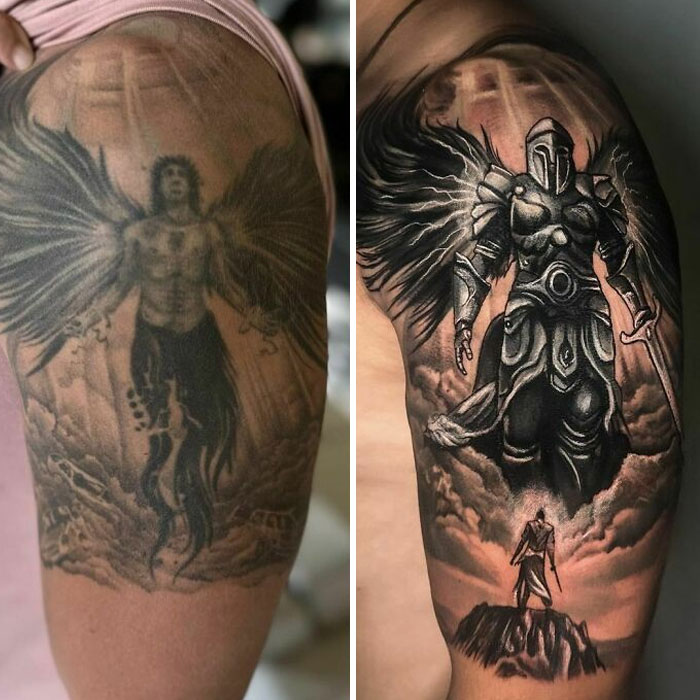 Reform And Coverage, Directly From Maranhão, In Some Cases We Can Use The Old Tattoo To Maintain The Essence Of The Design