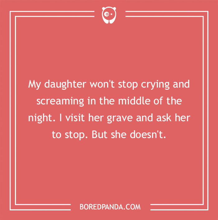 One line horror story